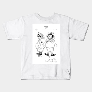 Raggedy Ann Doll Patent. Real Annabelle haunted or possessed doll - B Kids T-Shirt